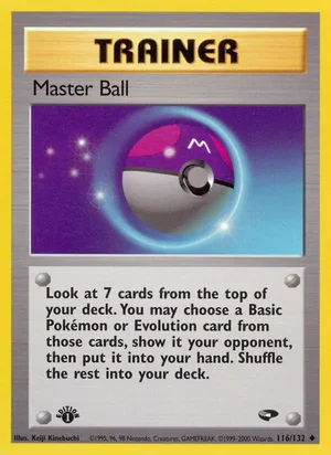 Master Ball 116/132