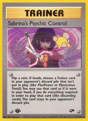 Sabrina's Psychic Control 121/132