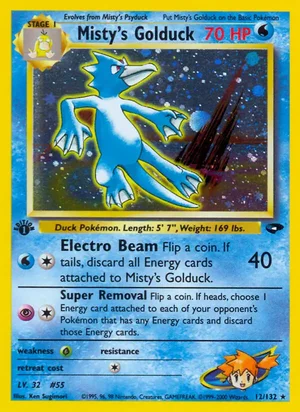 Misty's Golduck 12/132