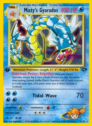 Misty's Gyarados 13/132
