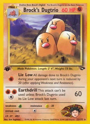 Brock's Dugtrio 22/132