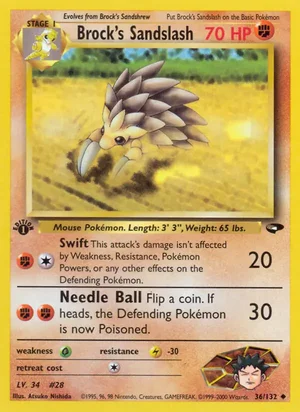 Brock's Sandslash 36/132