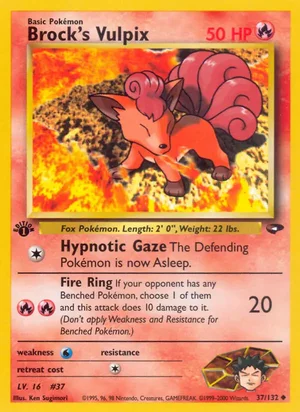 Brock's Vulpix 37/132