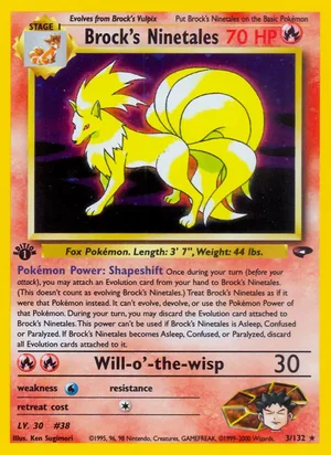 Brock's Ninetales 3/132