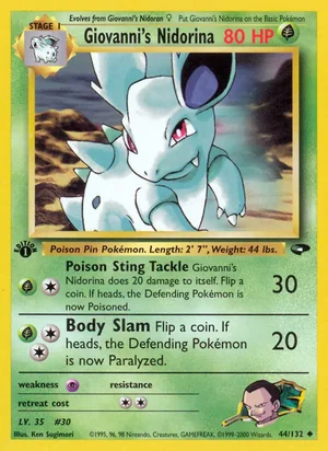 Giovanni's Nidorina 44/132