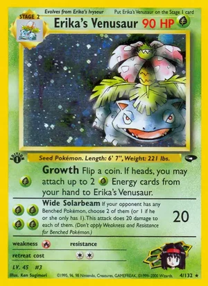 Erika's Venusaur 4/132