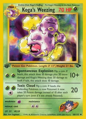 Koga's Weezing 50/132