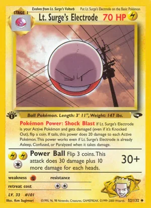 Lt. Surge's Electrode 52/132