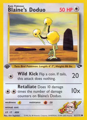 Blaine's Doduo 61/132