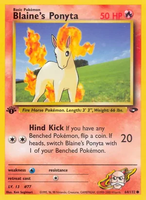 Blaine's Ponyta 64/132