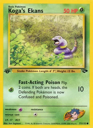 Koga's Ekans 77/132