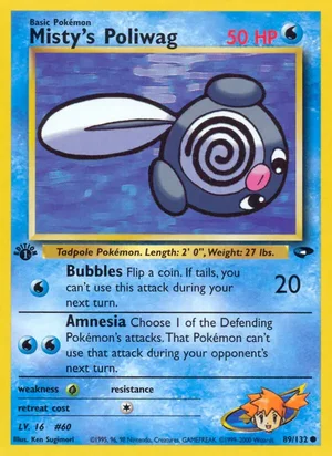 Misty's Poliwag 89/132