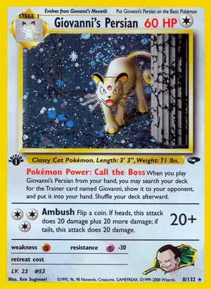 Giovanni's Persian 8/132