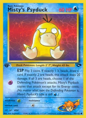 Misty's Psyduck 90/132