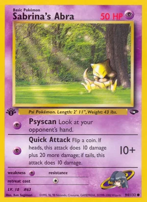 Sabrina's Abra 94/132