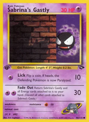 Sabrina's Gastly 96/132