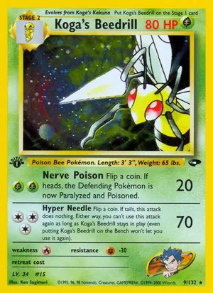 Koga's Beedrill 9/132