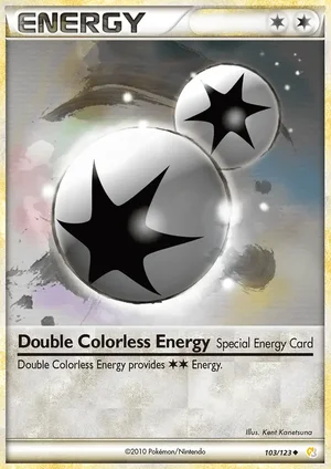 Double Colorless Energy, HeartGold SoulSilver 103