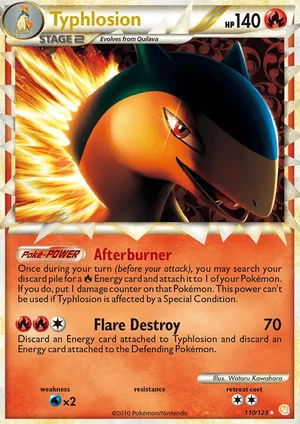 Typhlosion 110/123