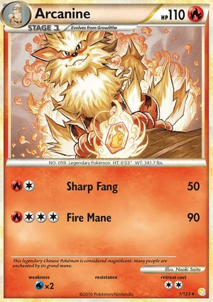 Arcanine 1/123