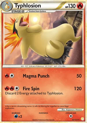 Typhlosion 32/123