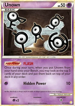 Unown 55/123