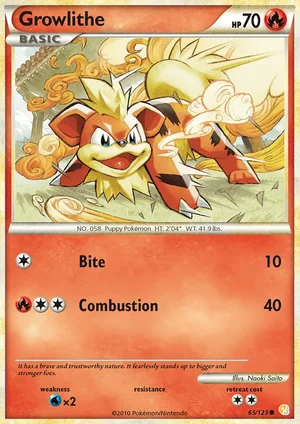 Growlithe 65/123