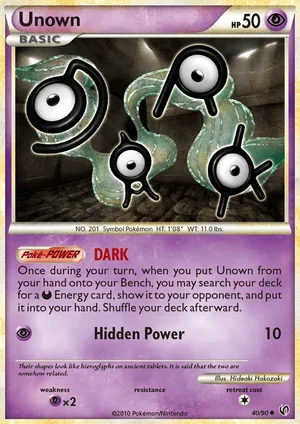 Unown 40/90