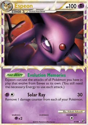 Espeon Prime 81/90 HS Undaunted