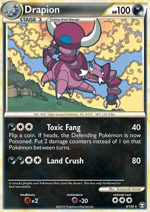 Drapion 4/102