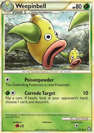 Weepinbell 53/102