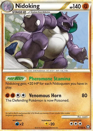 Nidoking 6/102