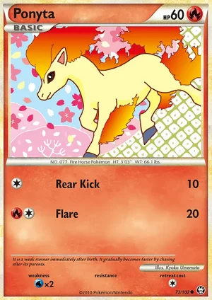 Ponyta 72/102