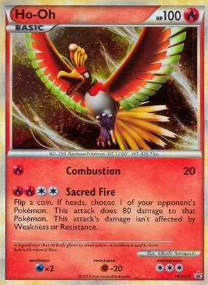 Ho-Oh &mdash; HGSS Black Star Promos HGSS01