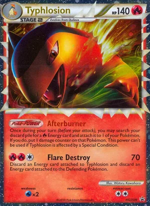 Typhlosion — Black Star Promo HGSS09