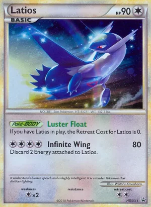 Latios — Black Star Promo HGSS11