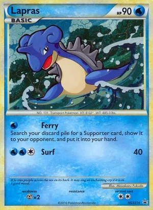 Lapras — Black Star Promo HGSS14