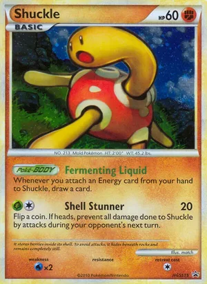 Shuckle — Black Star Promo HGSS15