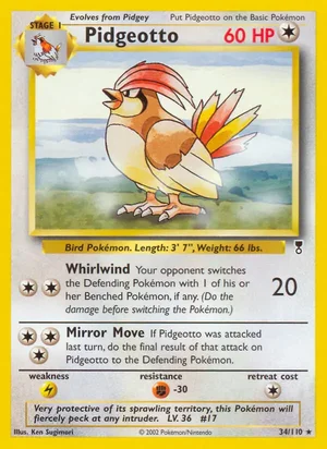 Pidgeotto 34/110