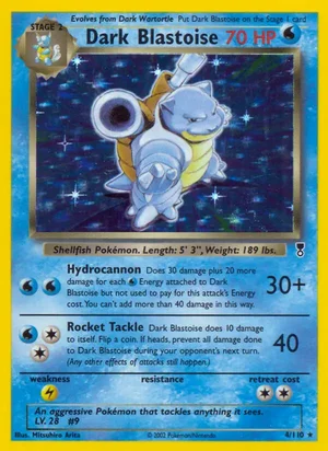 Dark Blastoise 4/110