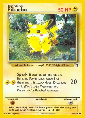Pikachu 86/110