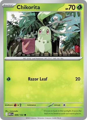 Chikorita 8/132
