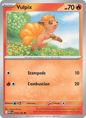 Vulpix 19/132