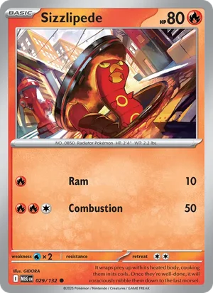 Sizzlipede 29/132
