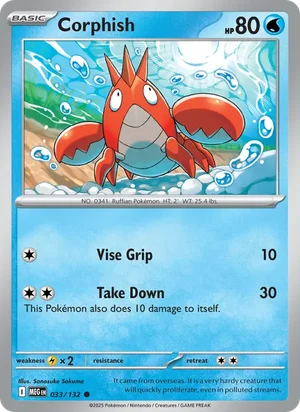 Corphish 33/132