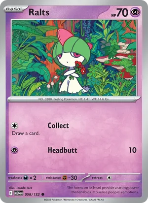 Ralts 58/132