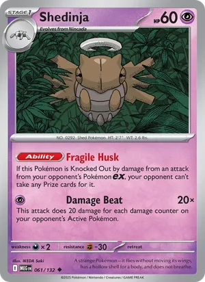 Shedinja 61/132