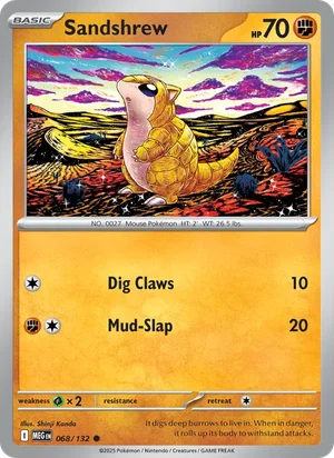 Sandshrew 68/132