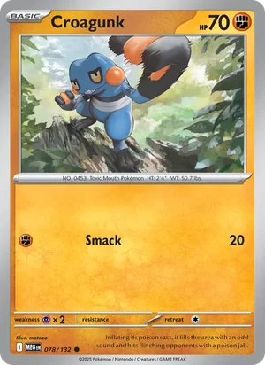 Croagunk 78/132