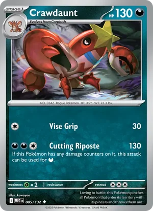 Crawdaunt 85/132